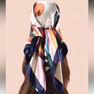 Floral Patterned Fashion Scarf